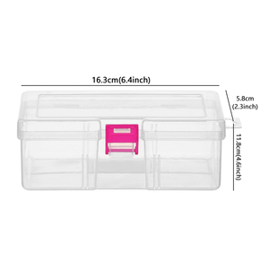 Transparent Component Screw Storage <strong>Box</strong> Jewelry Display Practical Toolbox Plastic <strong>Container</strong> <strong>Box</strong> - Product Image 6