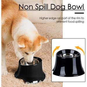 Soporte elevado para tazón de perro, 2.5 tazas, antideslizante, duradero, para perros medianos - Product Image 5