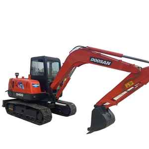 Gran oferta, excavadora Doosan de carga frontal usada con carga nominal de 5 toneladas para granjas con motor y bomba de componentes básicos - Product Image 1