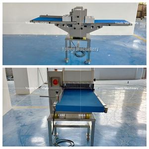 Nueva máquina picadora eléctrica de corte de carne de acero inoxidable Youdo 380V rebanadora automática de tiras de pescado para bloque de carne - Product Image 2