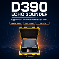 Sondeur multibeam CHCNAV D390 haute précision, portable et léger pour les relevés hydrographiques et bathymétriques