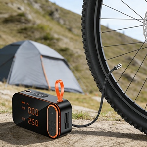 Pompe à air électrique pour matelas avec fonctionnement silencieux pour une utilisation nocturne en camping et dans les chambres <span class=keywords><strong>d</strong></span>'hôtes - Product Image 2