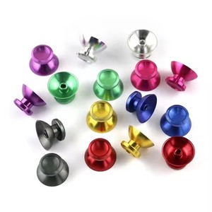 Empuñadura de palanca de pulgar analógica de Metal para PS4 Joystick <span class=keywords><strong>Controller</strong></span> Thumbstick Cover para XBOXes ONE Mushroom Grips - Product Image 1