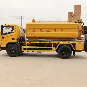 Pipeline Cleaning Vehicle For Sludge And Sewage Extraction