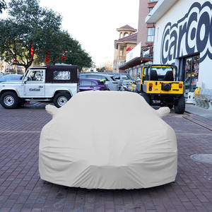 RP018 Ropa <span class=keywords><strong>de</strong></span> coche <span class=keywords><strong>de</strong></span> tela <span class=keywords><strong>de</strong></span> alta elasticidad Cubierta <span class=keywords><strong>de</strong></span> coche impermeable y a prueba <span class=keywords><strong>de</strong></span> sol personalizada <span class=keywords><strong>de</strong></span> gama alta - Product Image 1