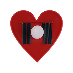 Lámpara Solar LED con Forma de Corazón de Xinyao Electric Appliances, Impermeable, para Jardín, Camping, sin Llama - Product Image 2
