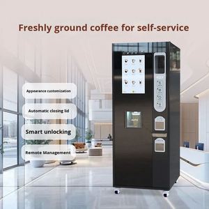 Distributore Automatico di Caffè Macinato Fresco Caldo e Freddo One Touch Pure Joy con Refrigeratore d'Acqua - Product Image 3