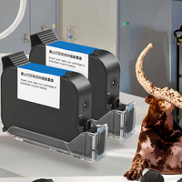 Impresora TIJ de un solo color con botón pulsador y resolución de 600 dpi, semiautomática, para cartuchos de tinta solvente CW-C6500/C6000, modelo This Morning