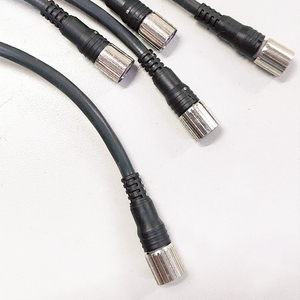 สายเชื่อมต่อเซ็นเซอร์ XS3F-M421-402-A สายเซ็นเซอร์ 2 เมตร IP67 หัวต่อแบบ Aviation มีสินค้าในสต็อก - Product Image 2