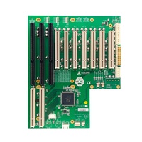 Ordinateur embarqué ADLINK HPCI-9S7U P/N.51-46242-0A10, 2 processeurs PICMG, 7 emplacements PCI, 2 emplacements ISA, planche arrière compatible avec les alimentations AT/ATX