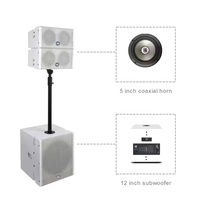 Amplificateur de ligne audio professionnel Morin - Système actif 120W, solution sonore économique pour les installations événementielles