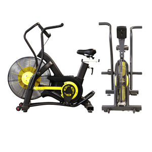 Bicicleta estática de aire con ventilador para entrenamiento HIIT, bicicleta profesional para entrenamiento por intervalos, máquina de fitness cardiovascular para gimnasio y uso doméstico de doble propósito. - Product Image 2