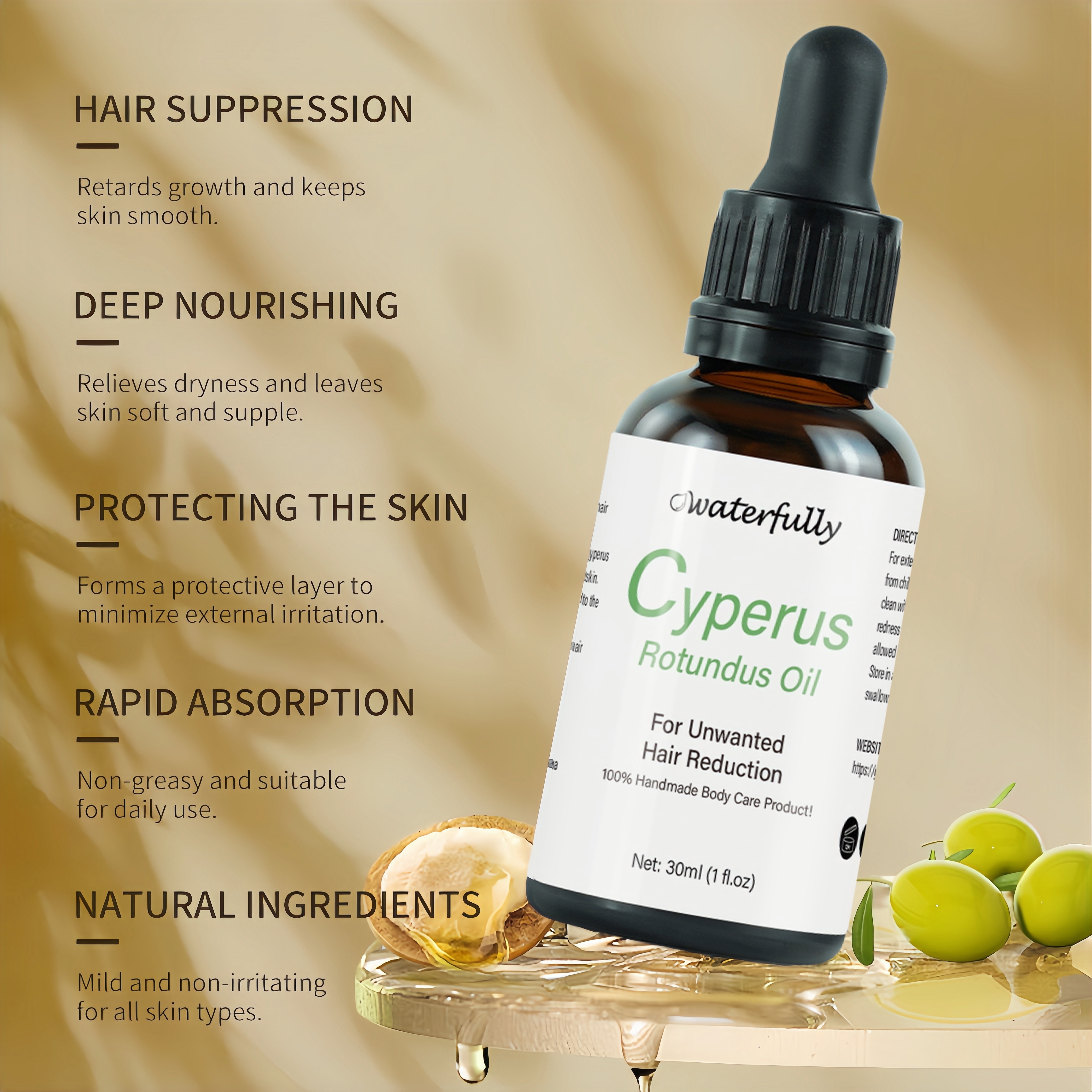 Olio di Cyperus Rotundus