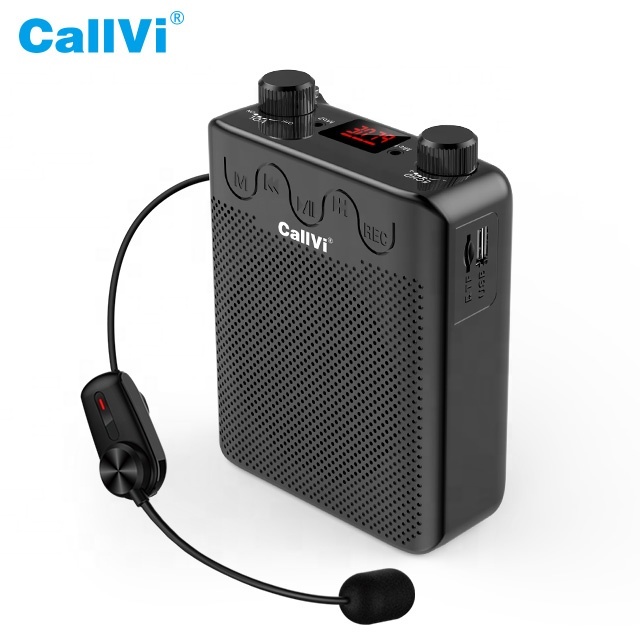 CallVi V-807 Portable Mini Audio Speaker Wireless Microphone Amplifier
