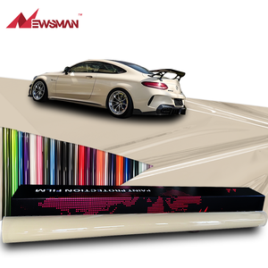 2025 Populaire Verkoop Kaki Milaan En Zonnebloemgeel En Woestijngeel Tpu Kleurveranderende Regenboog Chroom Auto Vinyl Wrap - Product Image 1