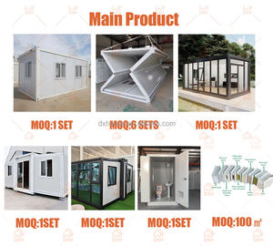 商用室内室外预制夹芯板钢结构自存储单元设施集装箱住宅 - Product Image 6