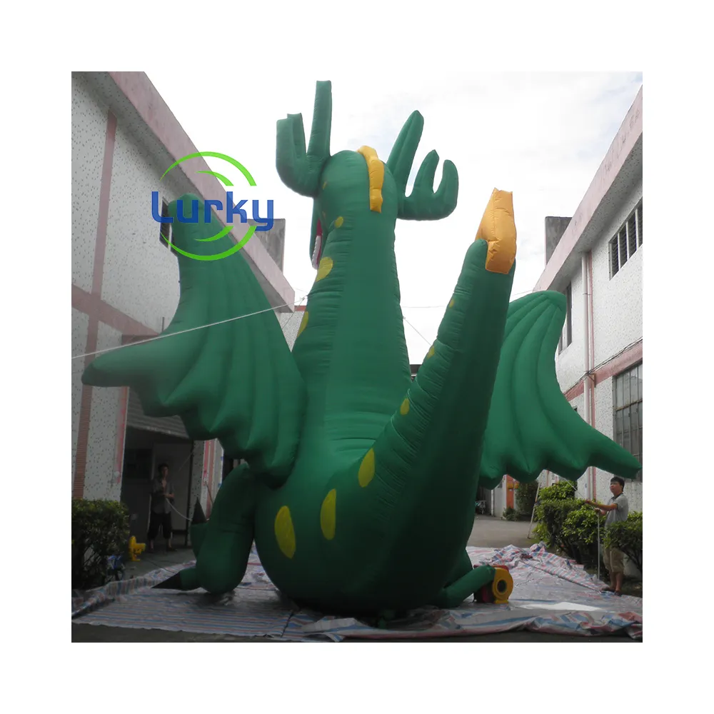 Modelo de Animal inflable personalizado realista gigante dinosaurio inflable eventos musicales decoración de escenario dinosaurio de dibujos animados inflable