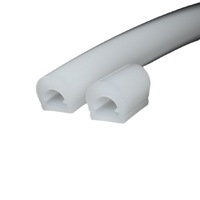 Bande lumineuse LED souple en silicone, tube néon circulaire lumineux à 180 degrés, 15*13 13*13, bande lumineuse en silicone