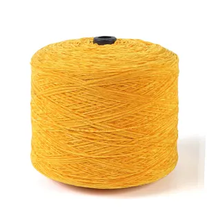 高品質セーターニット糸ファンシーポリエステル糸4.5Nm/1シェニール糸
