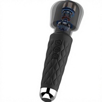 AV Vibrator für Frauen Klitoris- & G-Punkt-Stimulation USB-Betrieben Manuell Steuerbarer Massagestab Sexspielzeug für Erwachsene 18+