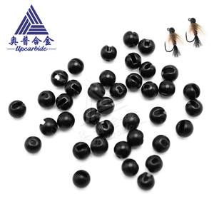 Perles en <span class=keywords><strong>tungstène</strong></span> à fente <span class=keywords><strong>pour</strong></span> montage de mouches, noir mat, haute densité, <span class=keywords><strong>pour</strong></span> têtes de nymphes, 1,5 mm-8,5 mm, <span class=keywords><strong>pour</strong></span> la pêche en eau salée - Product Image 1