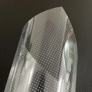 Película de ventana con degradado, pegatina de vidrio personalizada con patrón de puntos
