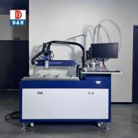 Machine automatique de distribution de colle UV à base de résine époxy, machine de distribution d'adhésif et de moulage avec commande informatique