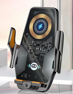 Induction infrarouge automatique rapide 15W chargeurs de voiture sans fil support de téléphone chargeur pour iPhone 15 12 11Max chargeur de voiture sans fil - Product Image 3