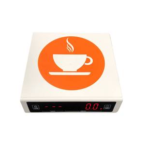 새로운 터치 스크린 커피 저울 5kg/0.1g 고감도 및 정밀 커피 저울 타이밍 주방 저울 - Product Image 5