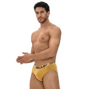 Boxer da <span class=keywords><strong>Uomo</strong></span> in Poliestere/Cotone Traspirante a Vita Media, Design OEM/ODM, Intimo con Logo in Vita, Produttore, <span class=keywords><strong>Fantasia</strong></span> Tinta Unita - Product Image 6