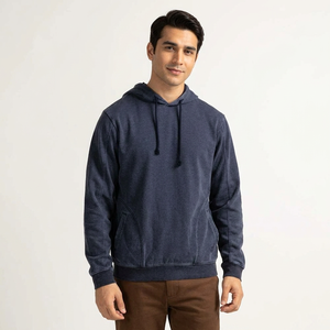 Sweat à capuche demi-zippé superposé de qualité supérieure pour l'hiver avec impression numérique, 100 % coton velours, coupe oversize pour homme - Prix de gros - Product Image 1