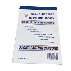 Carnet de factures et de reçus personnalisé à prix d'usine pour petite entreprise, formulaires de commande d'achat/vente autocopiants 2/3 feuillets - Product Image 6