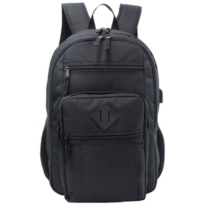 Sac à dos personnalisé d'étudiant de grande capacité sac Oxford étanche pour ordinateur portable de loisirs sac à dos avec port de chargement USB