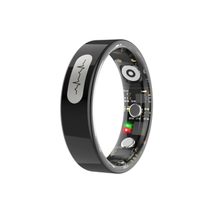 Anneau intelligent de soins de santé <span class=keywords><strong>ECG</strong></span> Fitness Tracker Moniteur de fréquence cardiaque et de température Suivi du sommeil Charge sans fil Anneaux de suivi intelligents - Product Image 5
