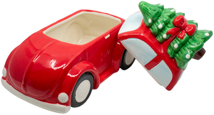 Tazas de Cerámica Decorativas de Navidad con Diseño de Coche de Dibujos Animados en 3D Personalizadas para Golosinas y Bebidas - Product Image 2
