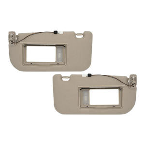 Pare-soleil Kia 85202-1F090LX beige en PVC avec étiquette d'avertissement pour Sportage - Product Image 3