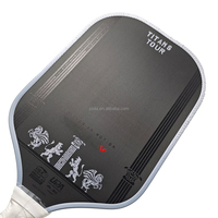 Raquette de pickleball Titan Tour Limited Edition Pro V en fibre de carbone Toray T700, cadre cinétique en fibre de carbone, approuvée USAPA UPA-A