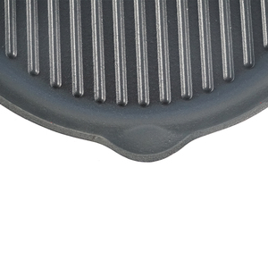 Plaque de cuisson Teppanyaki en <span class=keywords><strong>fonte</strong></span> émaillée antiadhésive, compatible gaz et induction, écologique, facile à nettoyer, durable - Product Image 4