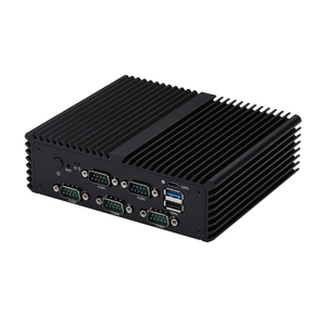 Q10721X/Q10722X-S08 Qotom N5100/N5105 โปรเซสเซอร์ 5 RS-232 คอมพิวเตอร์อุตสาหกรรมขนาดเล็กแบบฝังตัวไร้พัดลม 2 Realtek Gigabit LAN Q10700X - Product Image 2