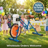 Monociclo EXI Kids Chopper con Máquina Expendedora de Burbujas, Fácil de Usar para Fiestas, Parques Infantiles, Bicicleta Cruiser para Niños