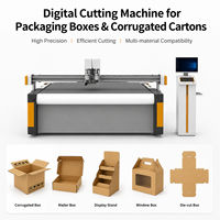 Máquina de Corte de Papel Corrugado con Cuchilla Oscilante CNC para Embalaje de Cajas de Cartón