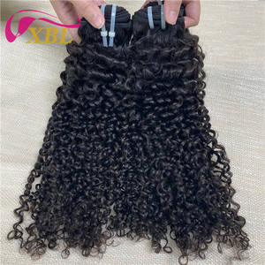 <span class=keywords><strong>Extensions</strong></span> de cheveux humains bouclés birmans bruts vierges de haute qualité cuticule complète alignée XBL expédition le jour même - Product Image 4
