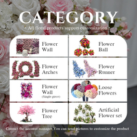Bouquet de fleurs artificielles réalistes rose et blanc pour une décoration romantique de mariage et de rentrée scolaire