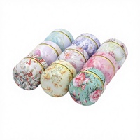 Boîtes de rangement mini portables en gros, boîtes à bougies, boîtes à thé, contenants pour collations, café, bonbons, petits pots scellés, emballages en étain, articles de thé