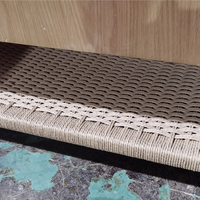 Table d'appoint en chêne style Hamptons pour salon, meuble de rangement en bois, vente en gros.