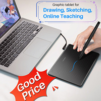 Tablette graphique portable Huion H430P, petite taille, connexion USB, outil de dessin et d'écriture numérique pour accessoires informatiques