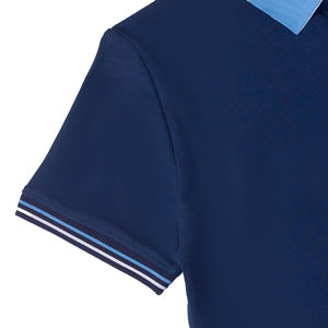 Polo en coton premium avec col en tricot côtelé, manches courtes, coupe moderne, adapté à l'image de marque d'entreprise ou à un usage quotidien décontracté - Product Image 3