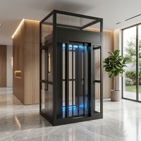 Porte battante en acier inoxydable avec boîtier d'appel et fenêtre en verre pour ascenseur d'immeuble d'appartements, porte de palier
