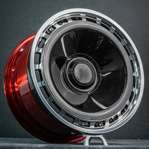 Jantes forgées rétro à déport profond en 2 pièces, ajustement parfait pour les berlines VIP old school, les camions américains classiques et les fourgonnettes VW T-series - Product Image 2