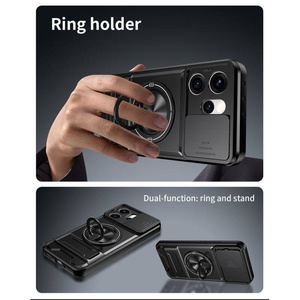 Funda Protectora para Teléfono Móvil <span class=keywords><strong>OPPO</strong></span> Reno15Promax Realme 16Pro con Diseño Animal, Soporte Magnético Invisible, Anillo Doble - Product Image 3